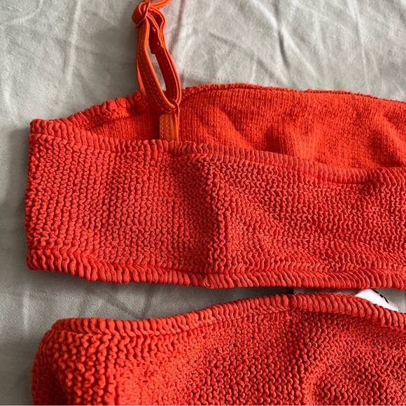 Youswim Poise High Waist Bikini in Tangerine - Picture 6 of 7